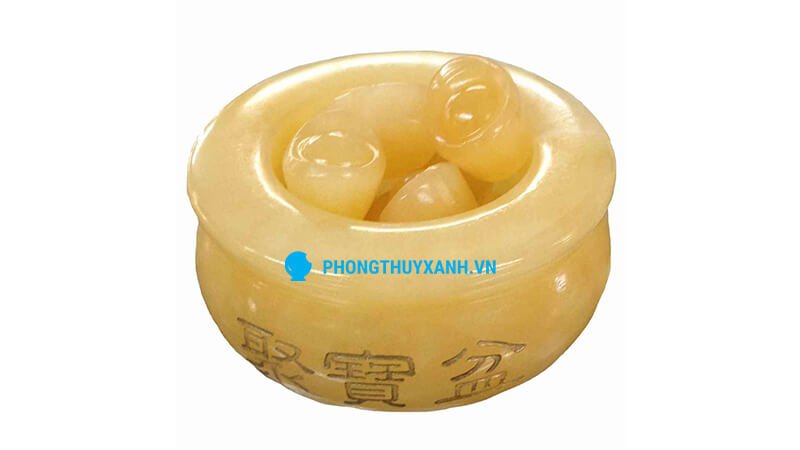 Hũ tài lộc phong thủy - đường kính ngang 10cm