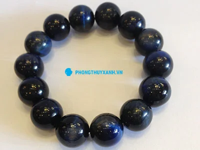 Vòng tay đá mắt hổ xanh dương