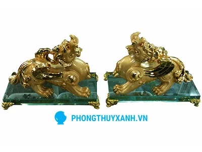 Tỳ hưu phong thủy mạ vàng 2